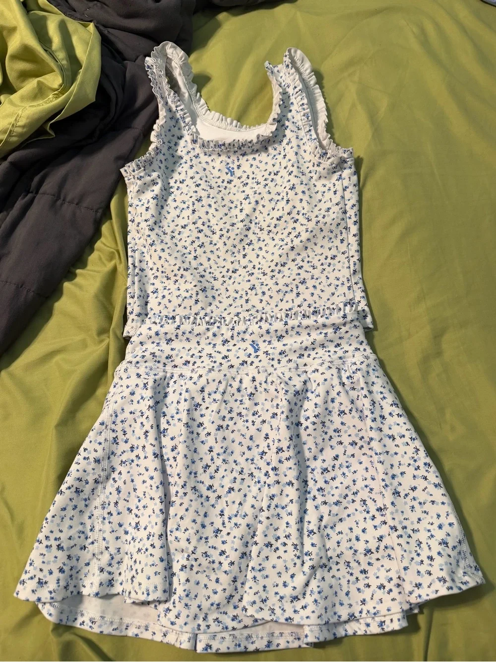 Girls floral active set